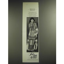1974 Saks Fifth Avenue Robe Ad - Patched-up Differences