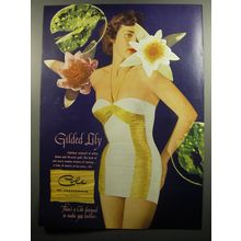 1951 Cole of California Gilded Lily Swimsuit Advertisement