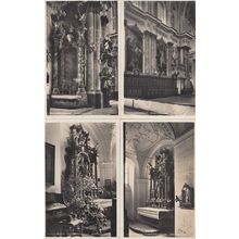 Furstenfeldbruck Klosterkirsche 4x Antique German Religious Postcard s