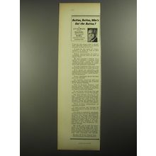 1956 Old Fitzgerald Bourbon Ad - Button, Button, Who's got the Button?