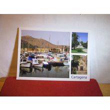 multiview, CARTAGENA, SPAIN used postcard 2007 postmark =
