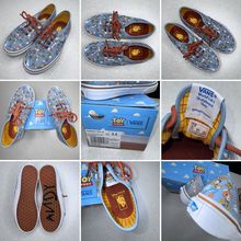 Vans Toy Story Woody Shoes Kids Size 2.5 Authentic Rare Disney Pixar w/ Box