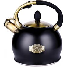 SUSTEAS Stove Top Whistling Tea Kettle - Food Grade Stainless Steel Teakettle Te
