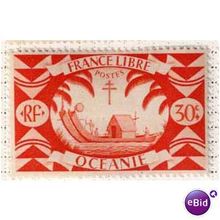 Oceanic Settlements Stamp SG 150 MM Mounted Mint