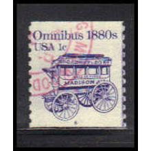 Used 1897 1c Omnibus Fine CNS 6 PA5503