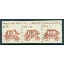 1898A 4c Stagecoach Fine MNH Dry Gum PNC 1/3 A02048