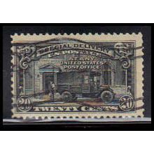 Used E14 20c Post Office Truck Fine K0526