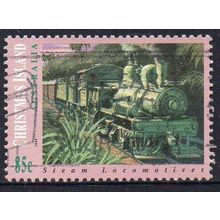 Christmas Island 1994 Railways - Locomotive No.4 85c Used