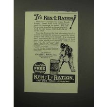 1930 Ken-L-Ration Dog Food Ad