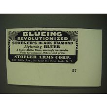 1938 Stoeger Arms Corp. Black Diamond Lightning Bluer Ad