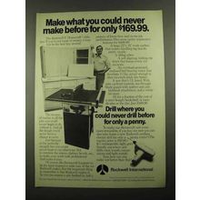 1976 Rockwell International 9" Homecraft Table Saw Ad