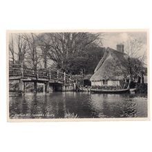 FLATFORD MILL, SUFFOLK unused vintage postcard Constable's country =