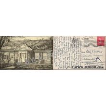 CT Niantic Postcard Hall Of Records Town Hall ct_box4, getfrom3, ~1614