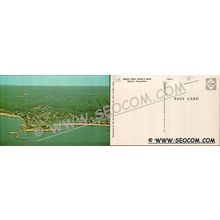 CT Niantic Postcard Aerial View Giant's Neck ct_box4, getfrom3, ~1616