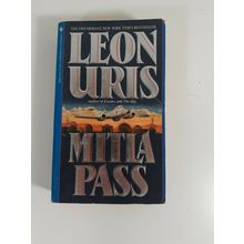 Mitla Pass By Leon Uris 1989 paperback fiction novel