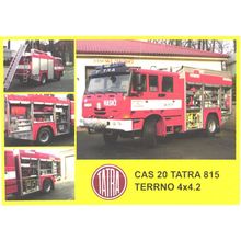 firetruck; CAS 20 TATRA 815 Terrno 4x4.2