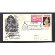 FDC Art Craft 2412 25c House + 992 (Cachet-Penciled/A) CV00828