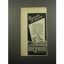 1951 Broadmoor Hotel Ad - Pleasure at leisure