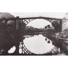 Shropshire Daily Star Ironbridge River Newspaper Rare Postcard