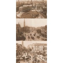 Berlin Old Bus Tram Transport 3x German Postcard s