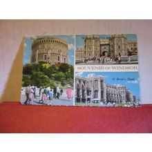 multiview, WINDSOR, BERKSHIRE used postcard 1965 pm =