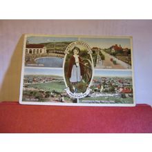 multiview, , PRESTATYN, Flintshire used postcard by Valentine =