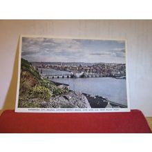 BREEN'S BRIDGE, WATERFORD CITY. WATERFORD, IRELAND used postcard 1954 pm =