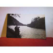 RIVER TRUAN, GMUNDEN, AUSTRIA unused vintage postcard RP c.1935 =