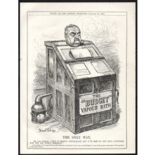 ONLY WAY 1910 John Bernard Partridge John Redmond PUNCH CARTOON PAGE