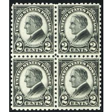 612, Mint F-VF NH 2¢ Block of 4 Stamps - SCV $130 - Stuart Katz