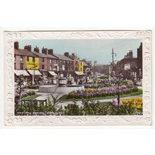 Central Garden Middleton Postcard 1943 Lancashire