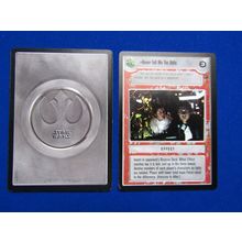 Star Wars 1997 Dagobah Decipher CCG B/B Card Never Tell Me The Odds LS