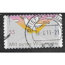 GER 2010 €0.55 (S/A) 'GREETINGS STAMPS (3RD ISSUE)' FINE USED (EBID60-805)
