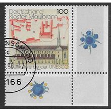 GER 1998 100pf 'UNESCO - MAULBRONN' (CORNER MARGIN) FINE USED (EBID61-559)