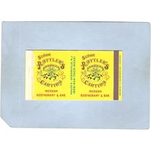 New Jersey Oceanville Matchbox Senor Rattler's Cantina Rt 9~3124