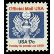 O130 17c Eagle Fine MNH G0747