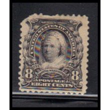 306 8c Martha Washington Average Plus MHH KA7288