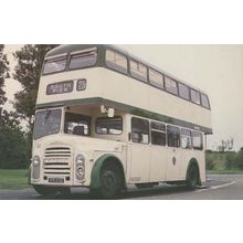 Blackpool South Pier Number 23a 71 Seat MCW Body Tram Bus Vintage Postcard