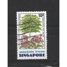 Singapore.SG270 50c Rose of India.Fine Used.Jun25