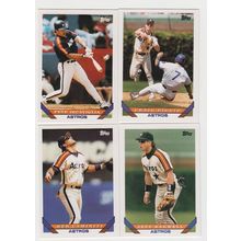 1993 Topps Houston Astros team set with traded & 3 Topps Gold- 32 cards