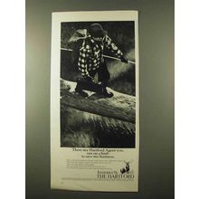 1966 Hartford Insurance Ad - Out on a Limb