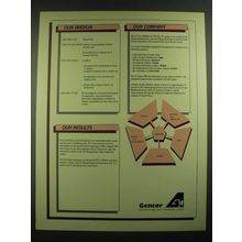 1988 Gencor General Mining Union Corporation Ad