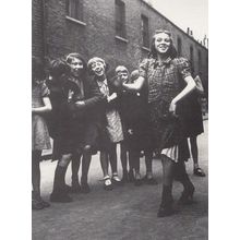 Bill Brandt Girls Training Corps Upskirt WW2 Comic RPC Postcard
