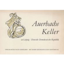 Auerbachs Keller Duetsche Demokratische Republik 8 Postcard Set