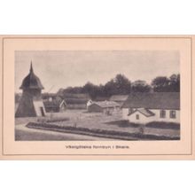 Vastgotska Fornbyn I Skara Sweden Old Postcard