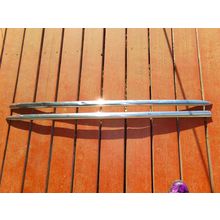 1947 Plymouth Deluxe Hood Trim OEM 2 pc 47 1/2"