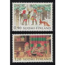 Finland Christmas 2v 1982 MNH SG#1037-1038