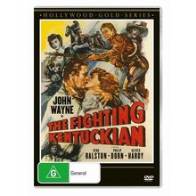 The Fighting Kentuckian DVD | John Wayne | Region 4