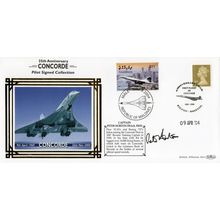 Captain Peter Horton Concorde Pilot 1969 to 2003 Hand Signed FDC