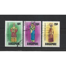 Singapore.Bridal Costumes set of 3.Fine Used.Jun25